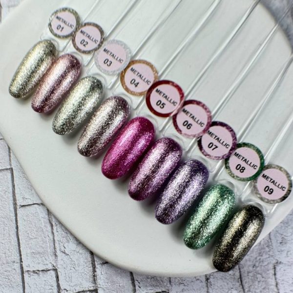 Gel polish Metallic illusion beauty Nails 10ml - 01 - Imagen 2