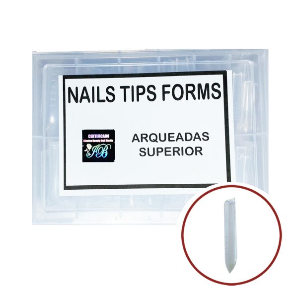 Tips Nails Forms "Arqueadas Superior" Illusion Beauty