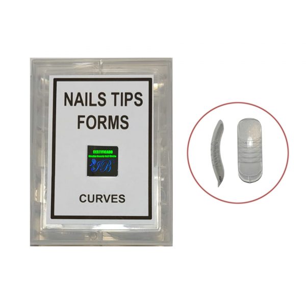 Tips Nails Forms "Curves" Illusion Beauty