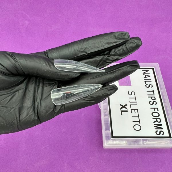 Tips Nails Forms "Stiletto XL" Illusion Beauty