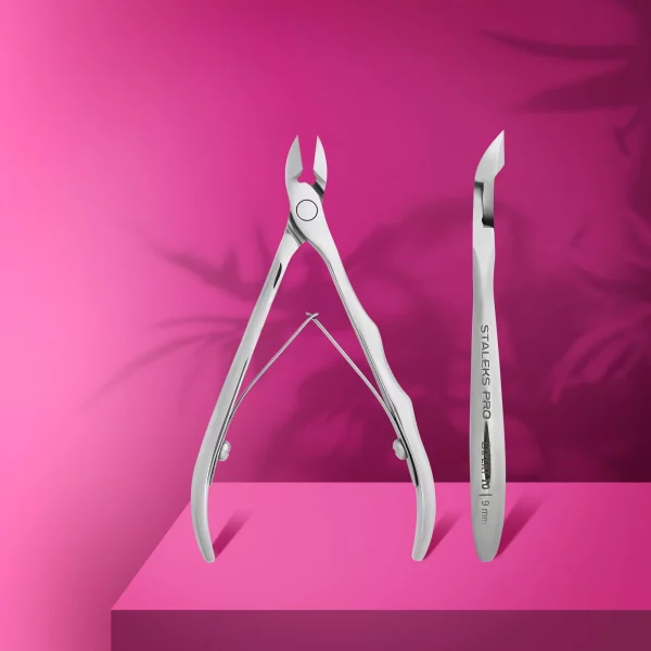Alicates Profesionales Para Piel EXPERT 10/9mm Staleks NE-10-9