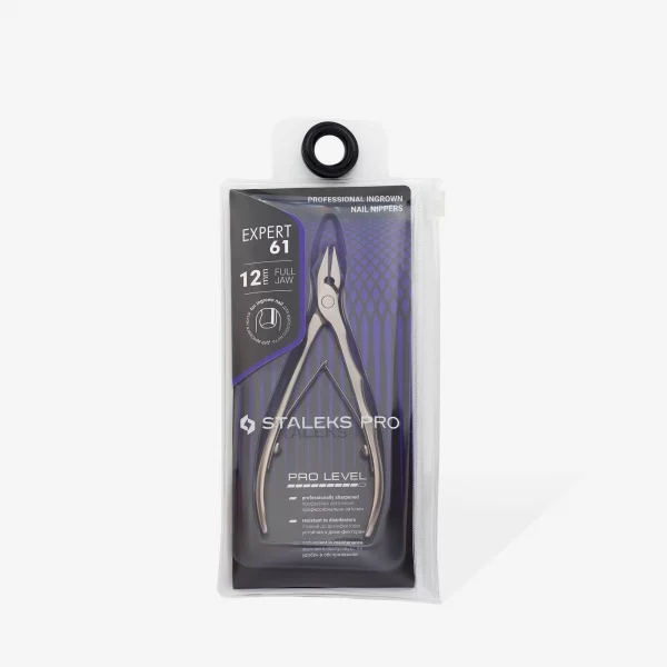 Alicates Profesionales Para Uñas Encarnadas Pedicura EXPERT 61 Staleks NE-61-12 - Imagen 4