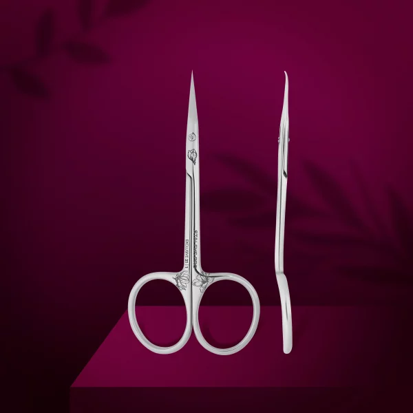 Tijeras Profesionales Con Ganchito Para Cutícula EXCLUSIVE 21 TYPE 1 Staleks SX-21/1M