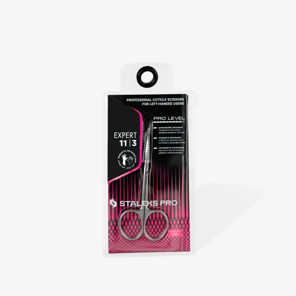 Tijeras Profesionales Para Cutícula Para Zurdos EXPERT 11 TYPE 3 Staleks SE-11/3 - Imagen 4