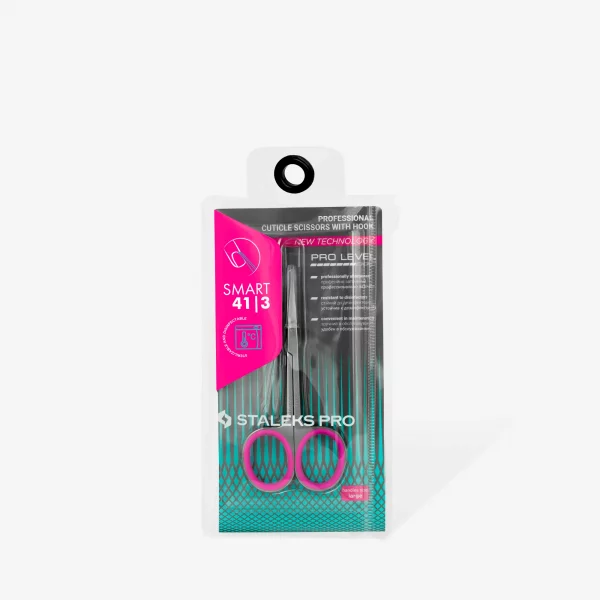 Tijeras Profesionales Con Ganchito Para Cutícula SMART 41 TYPE 3 Staleks SS-41/3 - Imagen 4
