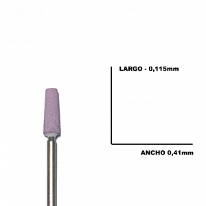 Fresa manicura carburo mineral #16