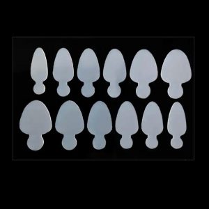 Plantillas reutilizables de silicona para francesa #1