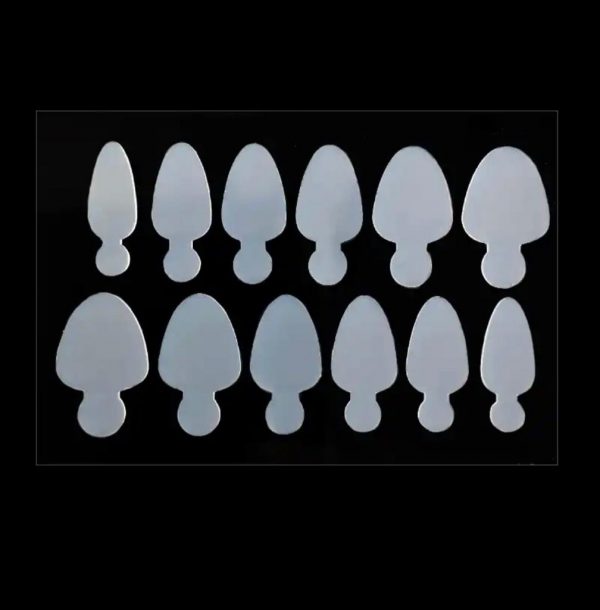 Plantillas reutilizables de silicona para francesa #1