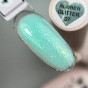 Base Rubber Glitter 07 illusion beauty Nails - 10ml