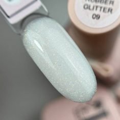 Base Rubber Glitter 09 illusion beauty Nails - 10ml