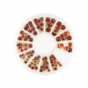 Rueda Diamantes Rojos engarzados
