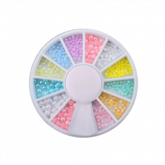 Rueda de Perlas Multicolor