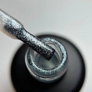 Top Coat Shimmer Silver illusion beauty Nails - 15ml