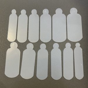 Plantillas reutilizables de silicona para francesa #4