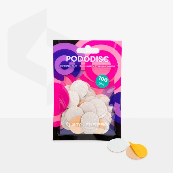 Recambios Blancos Para Disco De Pedicura PODODISC STALEKS PRO M (Grano 100-50 Uds) Staleks PDF-20-100W - Imagen 3