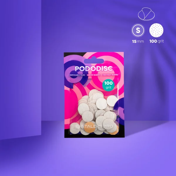 Recambios Blancos Para Disco De Pedicura PODODISC STALEKS PRO S (Grano 100-50 Uds) Staleks PDF-15-100W