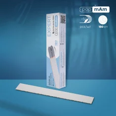 Limas Desechables Blancas De PapmAm para base de lima recta EXPERT 22 (50 Unidades) Staleks DFCE-22-180W