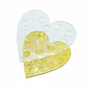 Soporte Pincelería Corazón