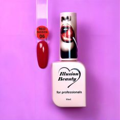 Esmalte semipermanente Red Passion 06 illusion beauty – 10ml