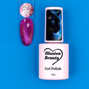 Esmalte semipermanente Galaxy Cat Eyes 02 illusion beauty – 7ml