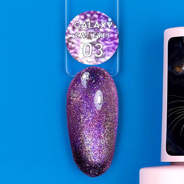 Esmalte semipermanente Galaxy Cat Eyes 03 illusion beauty – 7ml - Imagen 2