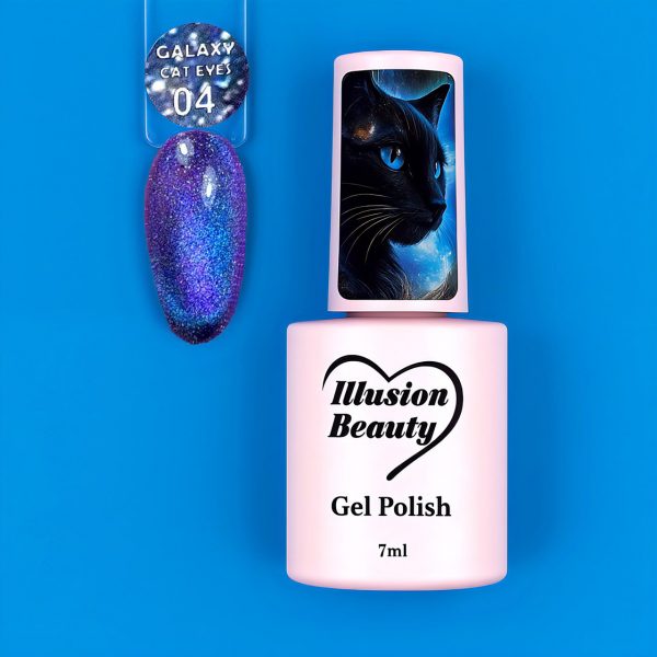 Esmalte semipermanente Galaxy Cat Eyes 04 illusion beauty – 7ml
