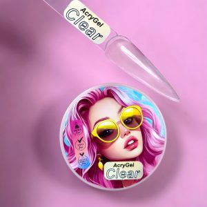 AcryGel Clear Illusion Beauty 30g – Transparente - Imagen 2