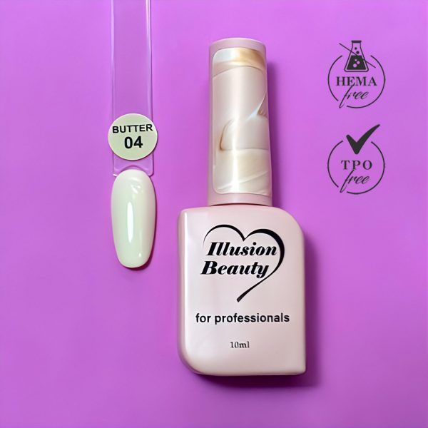 Esmalte semipermanente BUTTER 04 – 10ml Illusion Beauty