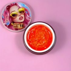 AcryGel Glitter 16 Illusion Beauty 30g – Glitter Naranja neón