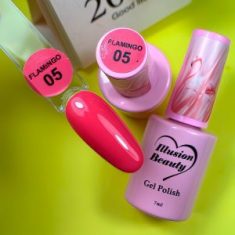 Esmalte semipermanente Flamingo 05 illusion beauty – 7ml