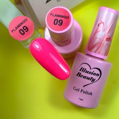 Esmalte semipermanente Flamingo 09 illusion beauty – 7ml