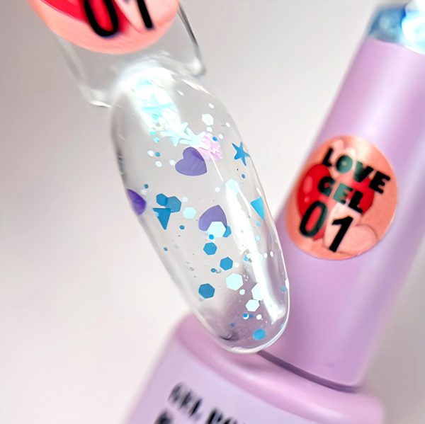 Gel Polish Premium Love 01 illusion beauty – 5ml (esmalte semipermanente) lot: 010824