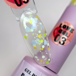 Gel Polish Premium Love 03 illusion beauty – 5ml (esmalte semipermanente) lot: 010824