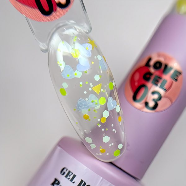 Gel Polish Premium Love 03 illusion beauty – 5ml (esmalte semipermanente) lot: 010824