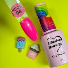 Esmalte semipermanente Neón 04 illusion beauty – 7ml