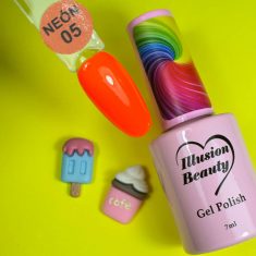 Esmalte semipermanente Neón 05 illusion beauty – 7ml