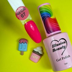 Esmalte semipermanente Neón 07 illusion beauty – 7ml