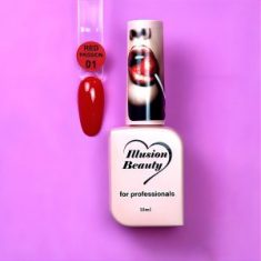 Esmalte semipermanente Red Passion 01 illusion beauty – 10ml
