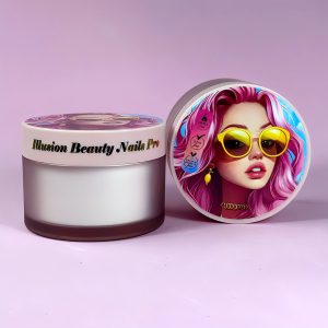 AcryGel Glitter 17 Illusion Beauty 30g – Glitters Azul vibrante - Imagen 2