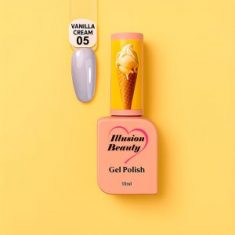 Esmalte semipermanente Vanilla Cream 05 illusion beauty – 10ml