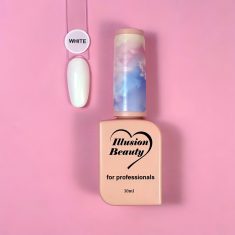Esmalte semipermanente blanco «White» illusion beauty – 10ml