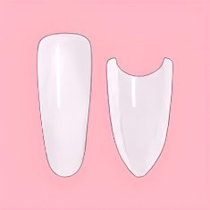 Tips Dual Nails SANDWICH Forms ALMENDRA Illusion Beauty – 240 unidades 15 tamaños