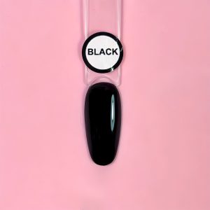 Esmalte semipermanente negro «Black» illusion beauty – 10ml - Imagen 2