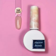 Finalizador Top Coat COVER illusion beauty Nails Pro – 10ml sin capa pegajosa
