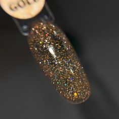 Finalizador Top Coat FLASH GOLD – Illusion Beauty – 10ml sin capa pegajosa