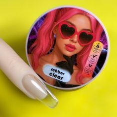 Base Rubber Clear illusion beauty – 30gr (Transparente)