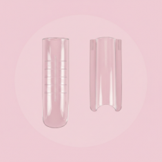Tips Dual Nails SANDWICH Forms SQUARE Illusion Beauty – 280 unidades