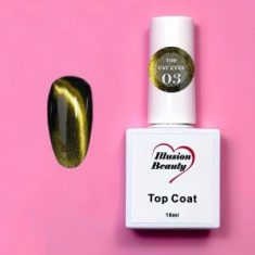 Top CAT EYES 03 – Illusion Beauty – 10ml Finalizador sin capa pegajosa
