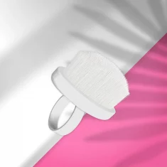 Cepillo de manicura con forma de anillo para eliminar el polvo EXPERT 03 mini (10 uds.) Staleks Pro SKU: DBE-03-10