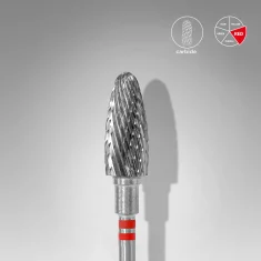 Fresa retirada de Carburo para Zurdos, «Mazorca» 6mm Staleks #12 SKU: FT91R060/14